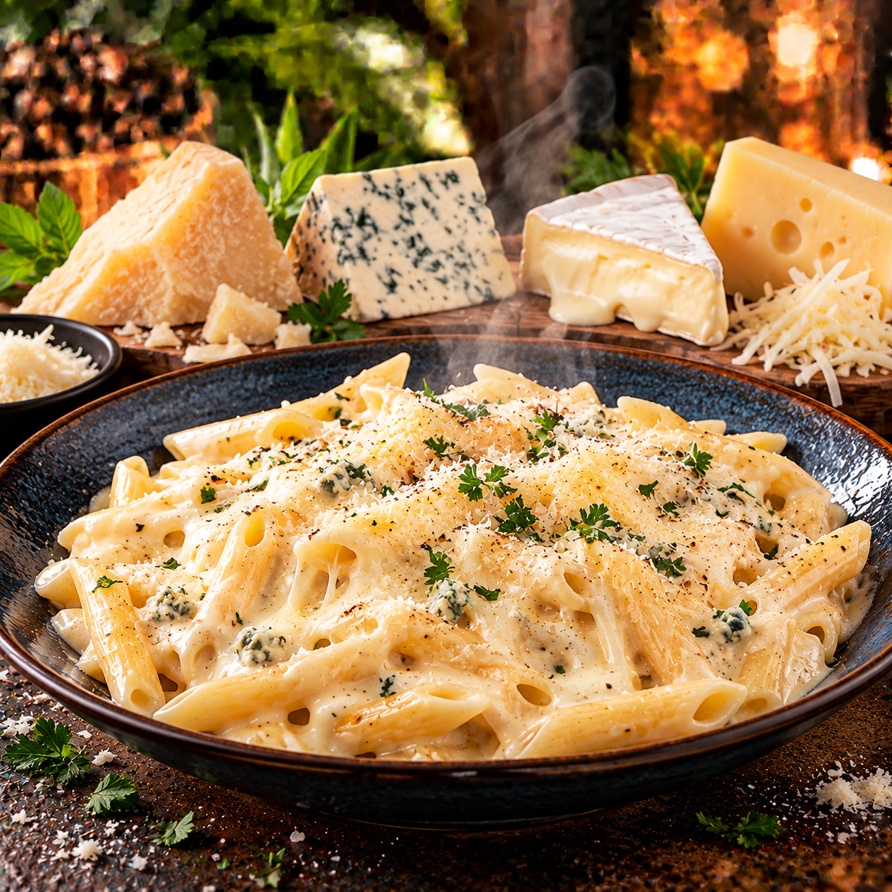 Pasta Four Cheese